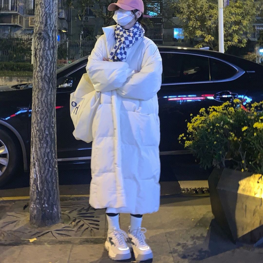 ファッション レディース 可愛い 白いオーバーサイズの綿入れの服 大人気 レディースファッション アウターアウター レディース 冬