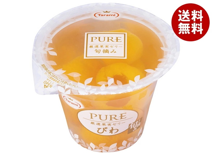 たらみ PURE びわ 270g×18(6×3)個入×(2ケース)