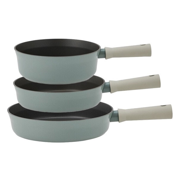 スーツ IH インダクション フライパン 3点 セット(後24+後26+マルチ22)