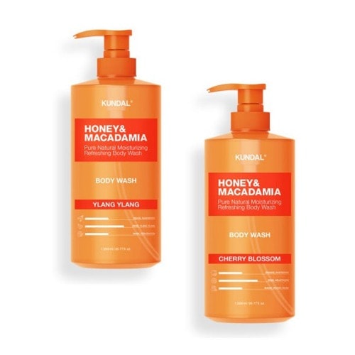 クンダルピュアボディウォッシュイランイラン1058ml+チェリーブラッサム1058ml