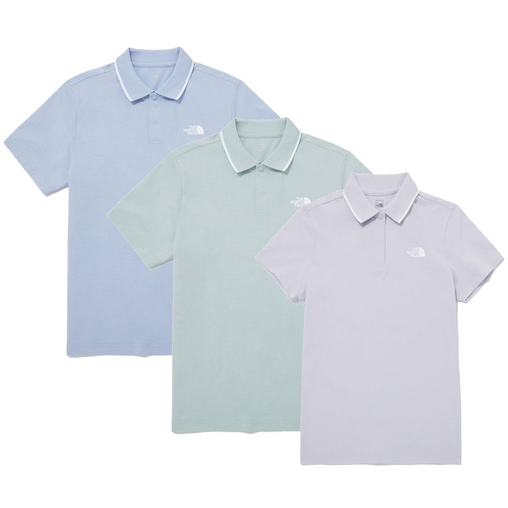 MT メンズレディースオールデイショートスリーブT-シャツ 夏服半袖シャツポロシャツALL DAY S/S POLO NT7PQ03