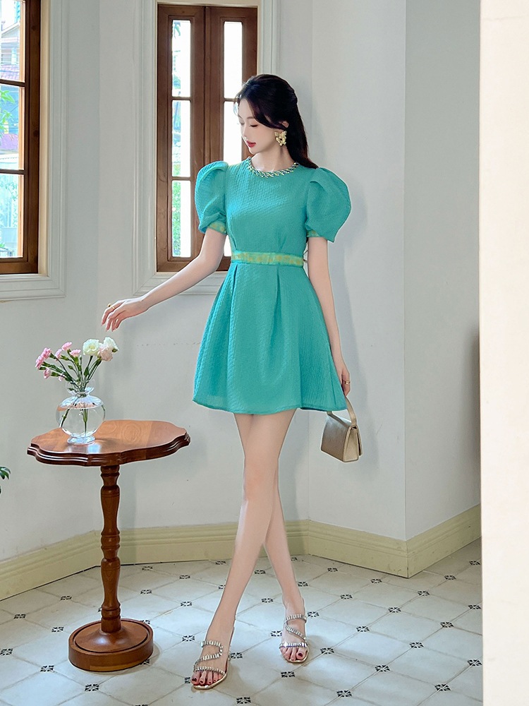 【JY.上品】 2024夏新品 お姫様 ショートワンピース 誕生日 綺麗 ドレス パーティー キャバ 大人 同窓会 披露宴 卒業式 結婚式 演奏会 ウェディング 二次会 メガ割