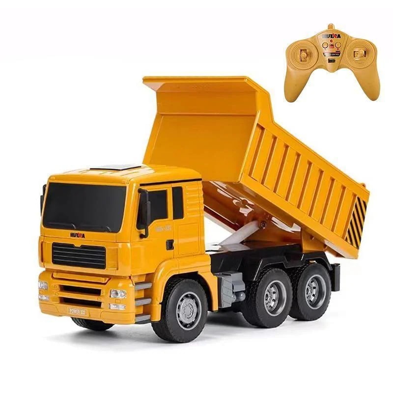 ラジコンカー トラック 工事車両 充電式 リモコンダンプカー 車おもちゃ 知育玩具 誕生日 プレゼント 働く車 男の子 6歳7歳8歳9歳 こどもの日