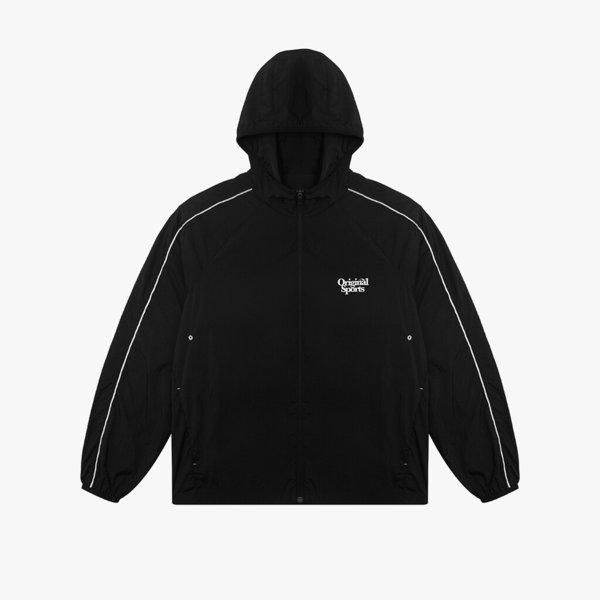 VINTAGE RUNNING JACKET BLAK (PO3MJ24M312)