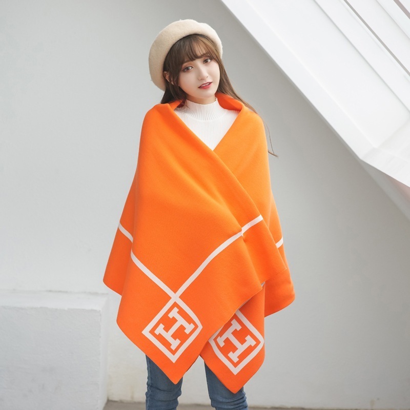 H レターウールブランケットソファニット暖かい小さなスローブランケットオフィス昼寝休憩シングルキルトホームブランケット