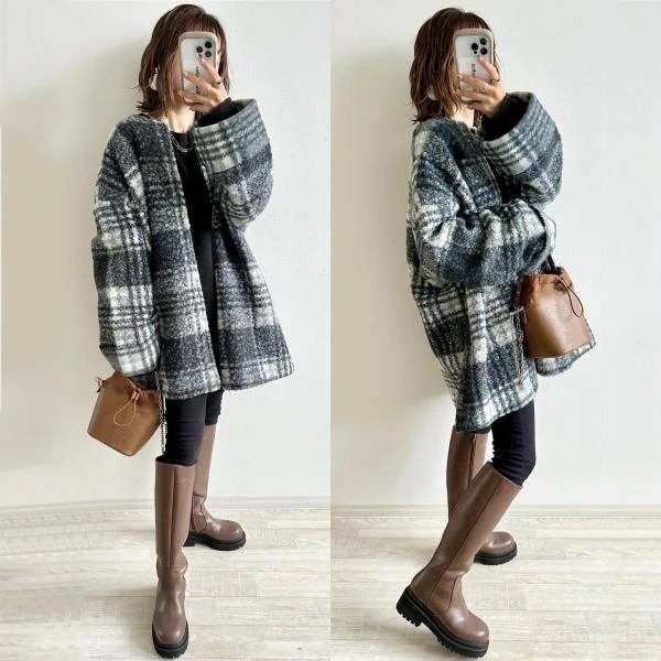 2025初春新品 風ボアコート カジュアル コート おしゃれ ロング レディース コート ロングコート アウター 大きいサイズ