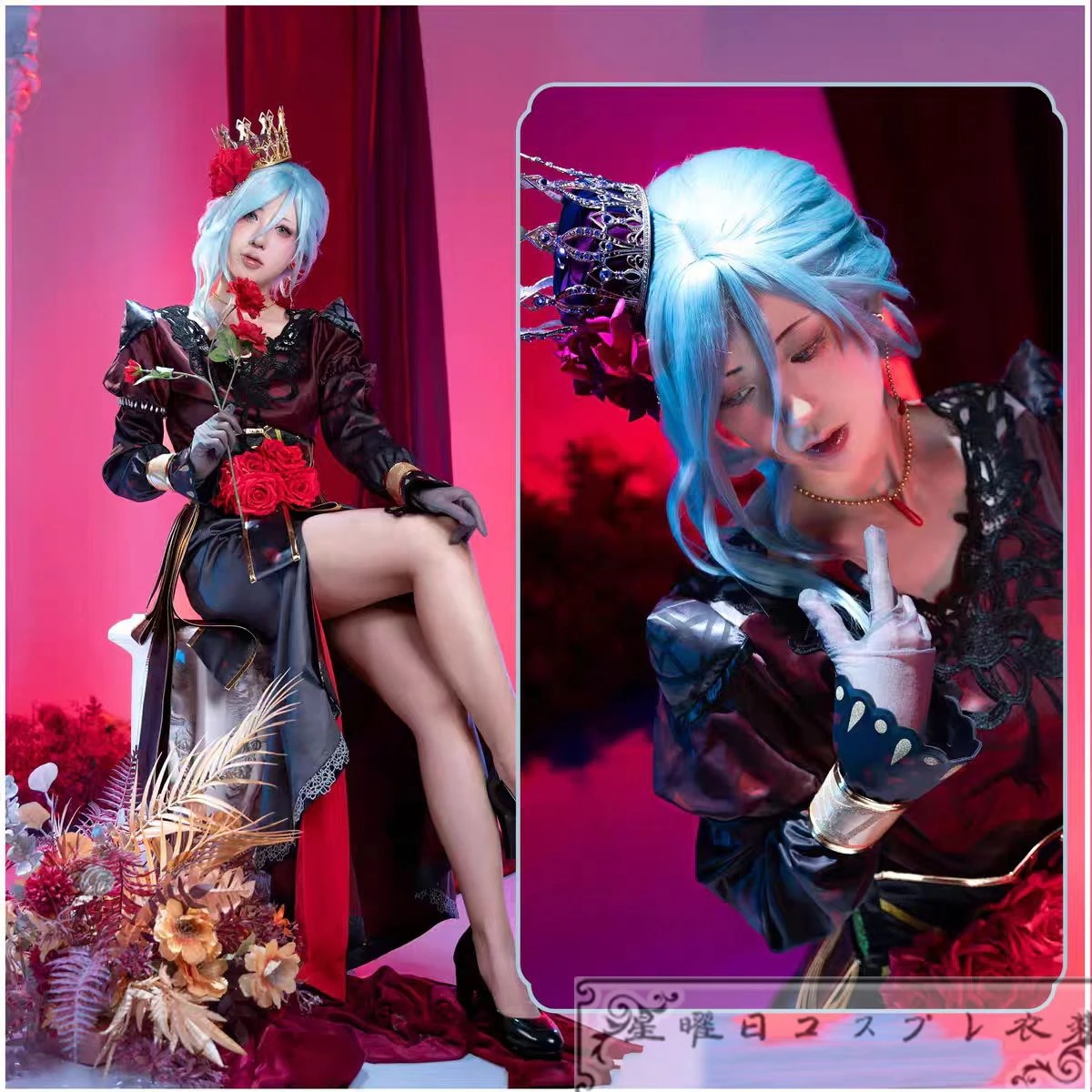 プロセカ Night sweet mealガチャ とびきりのハートをキミに 日野森雫 コスプレ衣装 コスチューム