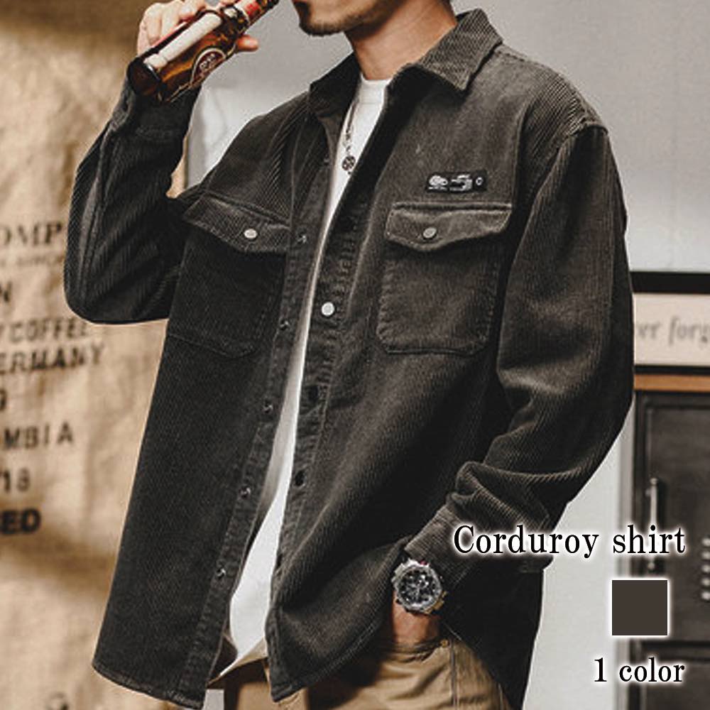 シャツ メンズ コーデュロイシャツ 秋 フォーマル おしゃれ しわになりにくい オシャレ 大きいサイズ ブランド 白 カジュアル 派手 インナー 暖かい 厚手 ビジネス オフィス あったか ドルマン
