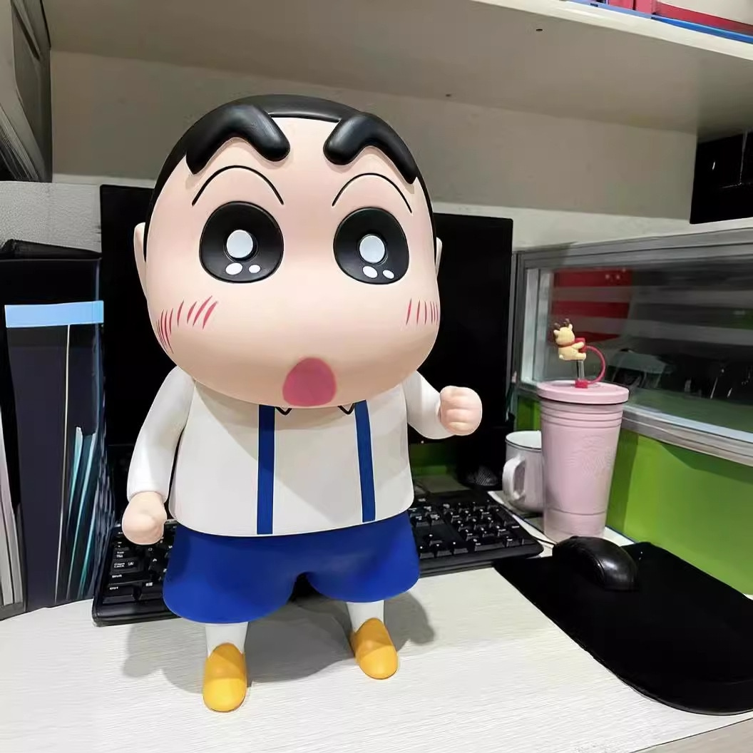 白い制服クレヨンリトルボーイフィギュア特大トレンディオーナメント野原しんのすけ周辺シリーズギフト人形