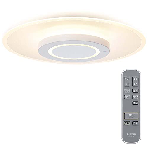 アイリスオーヤマ LED 導光板シーリングライト 調光10段階 調色10段階 インテリア 照明