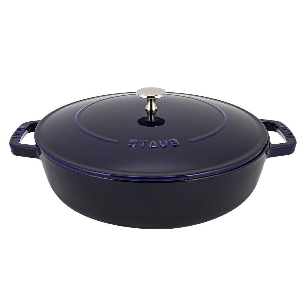 鍋 ブレイザー ソテーパン 28cm IH対応 ホーロー鍋 両手鍋 保温