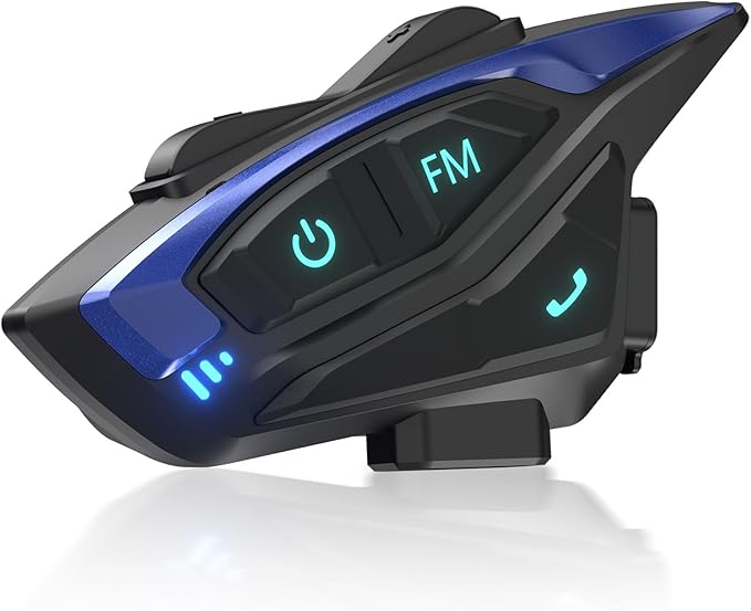 バイク インカム 【2024年最先端Bluetooth5.3 最大12人接続】インカムバイク用通信機器 ヘルメット スピーカー 超軽量 FMラジオ 2人同時通話 2000m通信 33時間連続使用 日本 5,665円