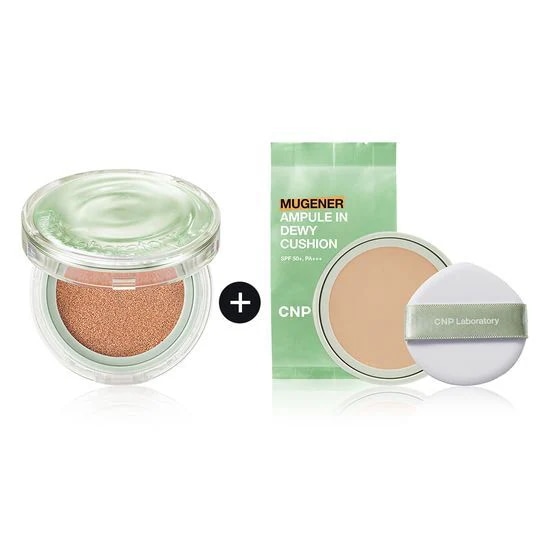[25SS/New] (25年3月1日発売)ミューゼナー アンプル インデューイ クッション 2color(本品+おかわり) #SPF50+ PA+++
