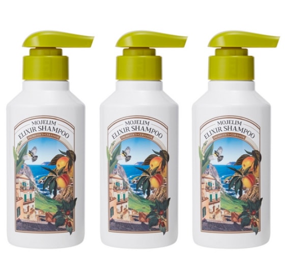 エリクサー スカルプケア パフューム シャンプー 低刺激 界面活性剤フリー 300ml 3個