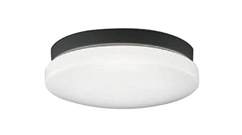 コイズミ照明 防雨・防湿型軒下シーリング 直付・壁付取付 FCL20W相当 昼白色 黒色 AU46980L