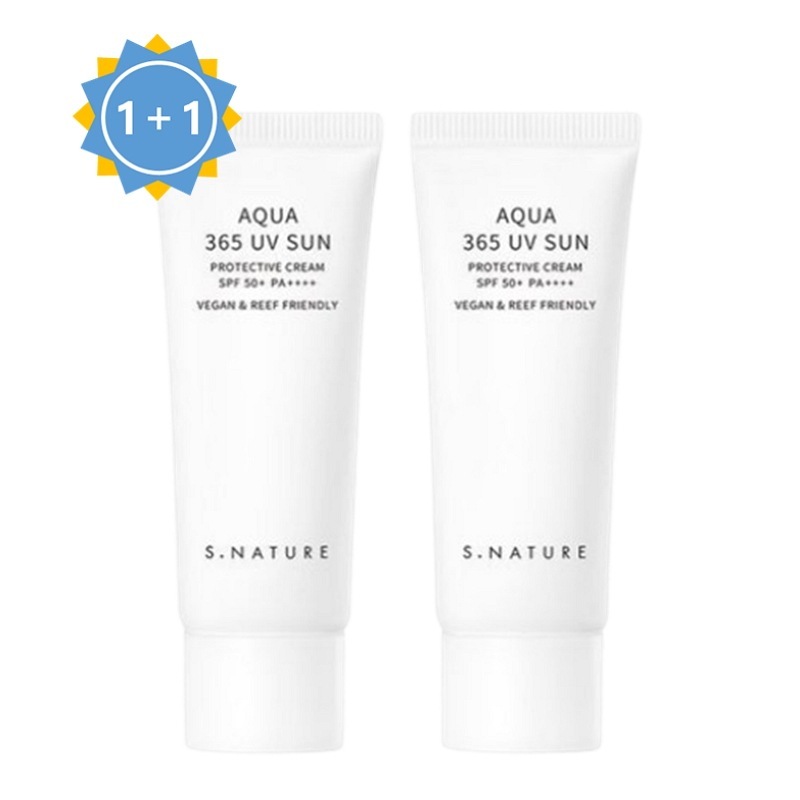 【並行輸入】 [水分クーリングUV] アクア 365 UV 日焼け止め 40ml 2個入