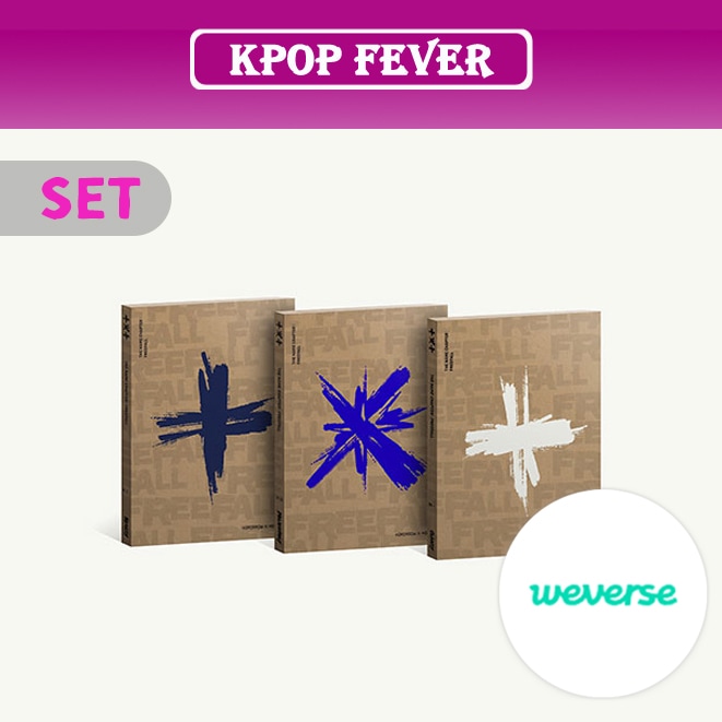 online特典 【3種SET】 TXT THE NAME CHAPTER : FREEFALL