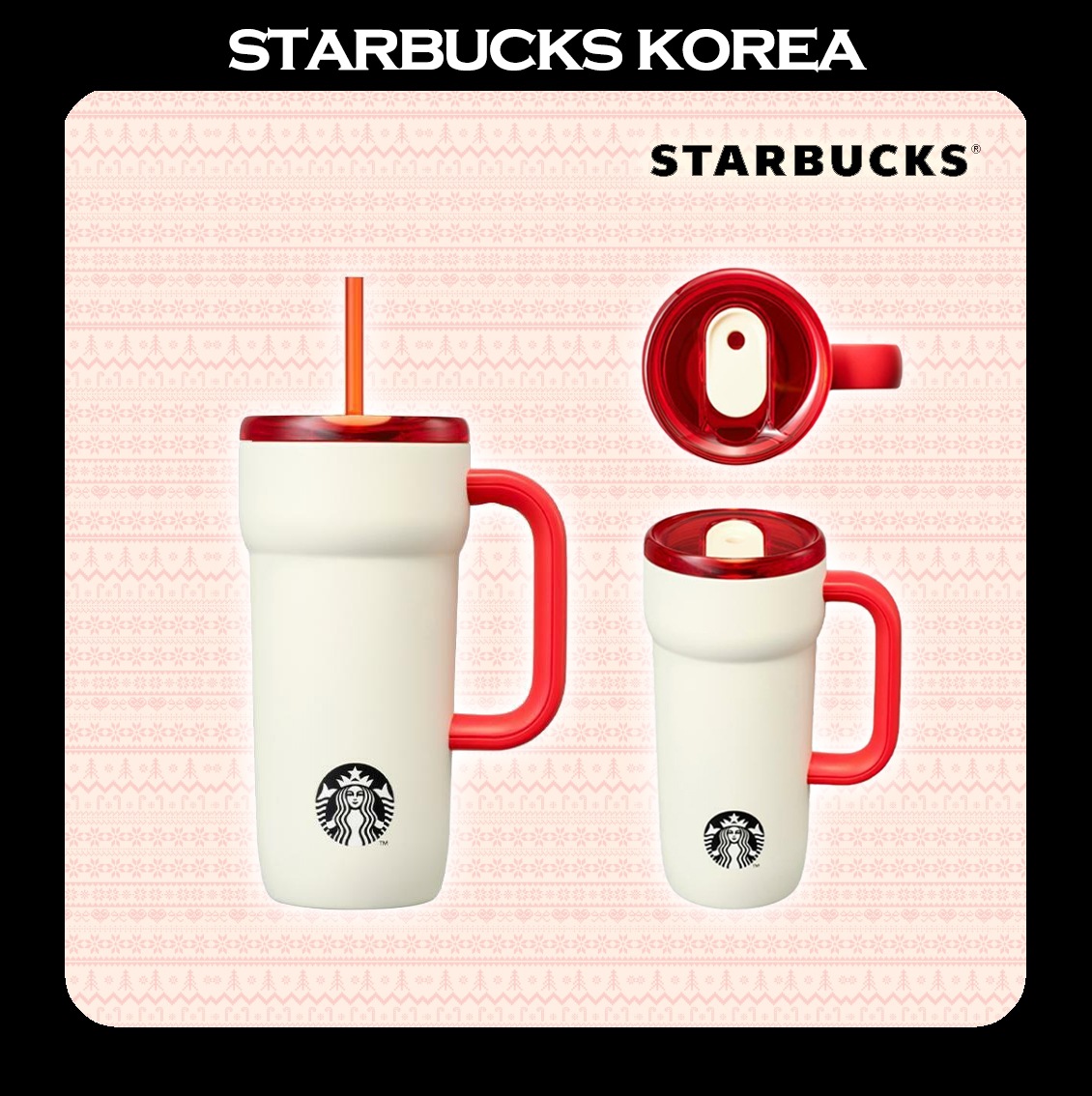 [2025 Christmas 1] SS Joyful Dante Tumbler 591ml
