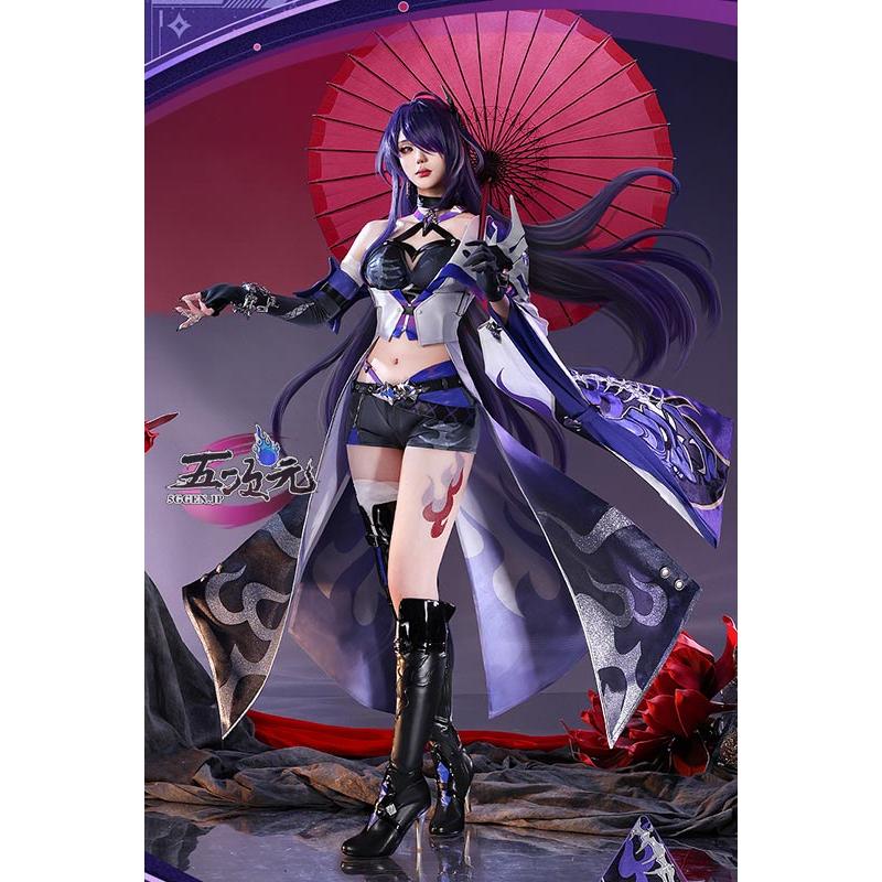 即納あり 三分妄想　崩壊スターレイル　コスプレ　スタレ　黄泉　衣装　ins大人気 ウィッグ　靴　武器　髙!品!質