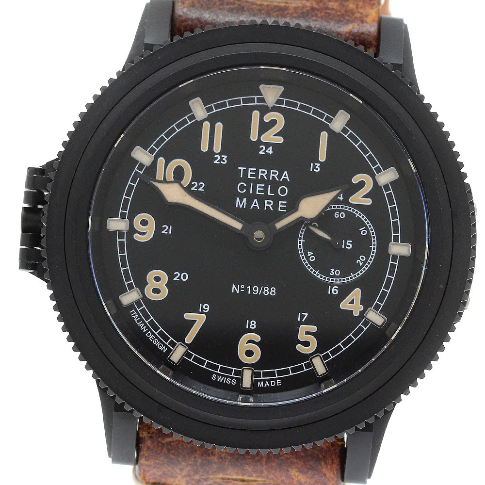 訳あり テッラチエロマーレ TERRA CIELO MARE TC7010ZSN3PA ゼロセン 限定88本 スモールセコンド 自動巻き メンズ _913816【中古】