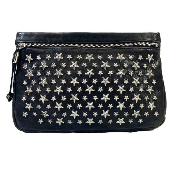 ジミーチュウ ゼナ スタースタッズ バッグ クラッチバッグ セカンドバッグ 【中古】
