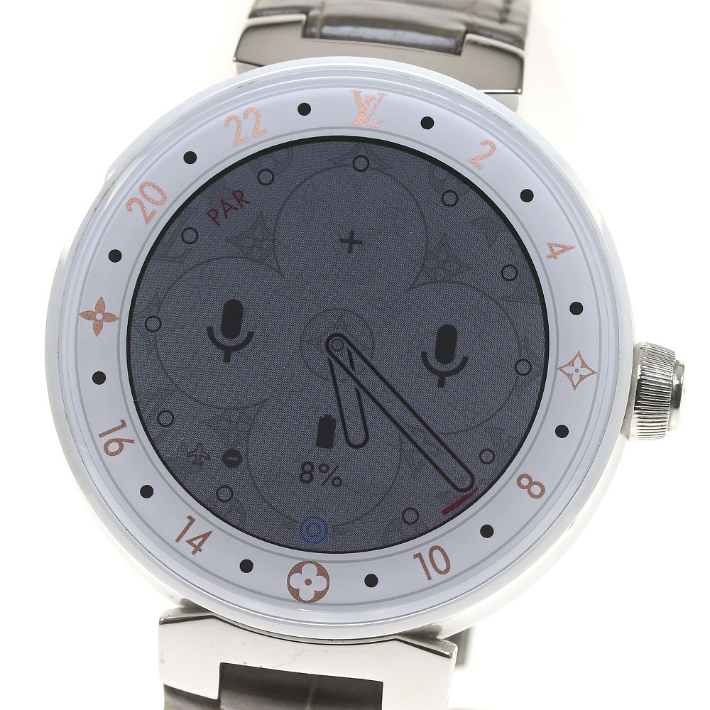 ルイヴィトン LOUIS VUITTON QA080 タンブール ホライゾンV2 メンズ 箱保証書付き_828003【中古】