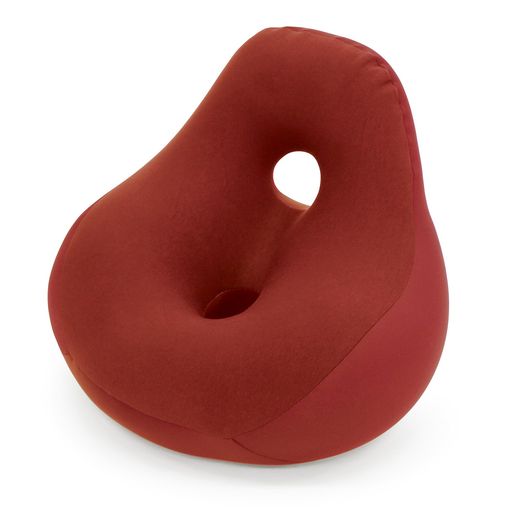 MOGU(モグ) シットジョイ クッション 日本製 身体が求めるビーズクッション へたりにくい パウダービーズ使用 小型(約45x38x40cm) レッド 座椅子 座布団 キッズソファ 4,672円