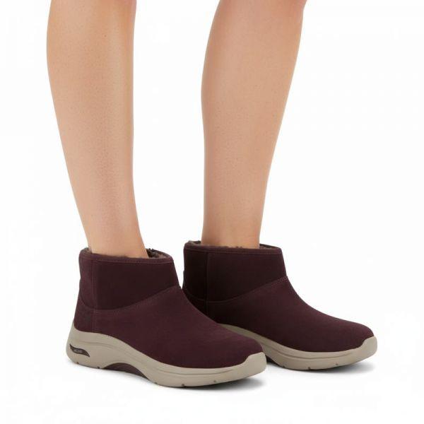 女性 ゴーウォーク アーチフィット2.0 ブーツ スリップイン SP0WSCFW021-BON