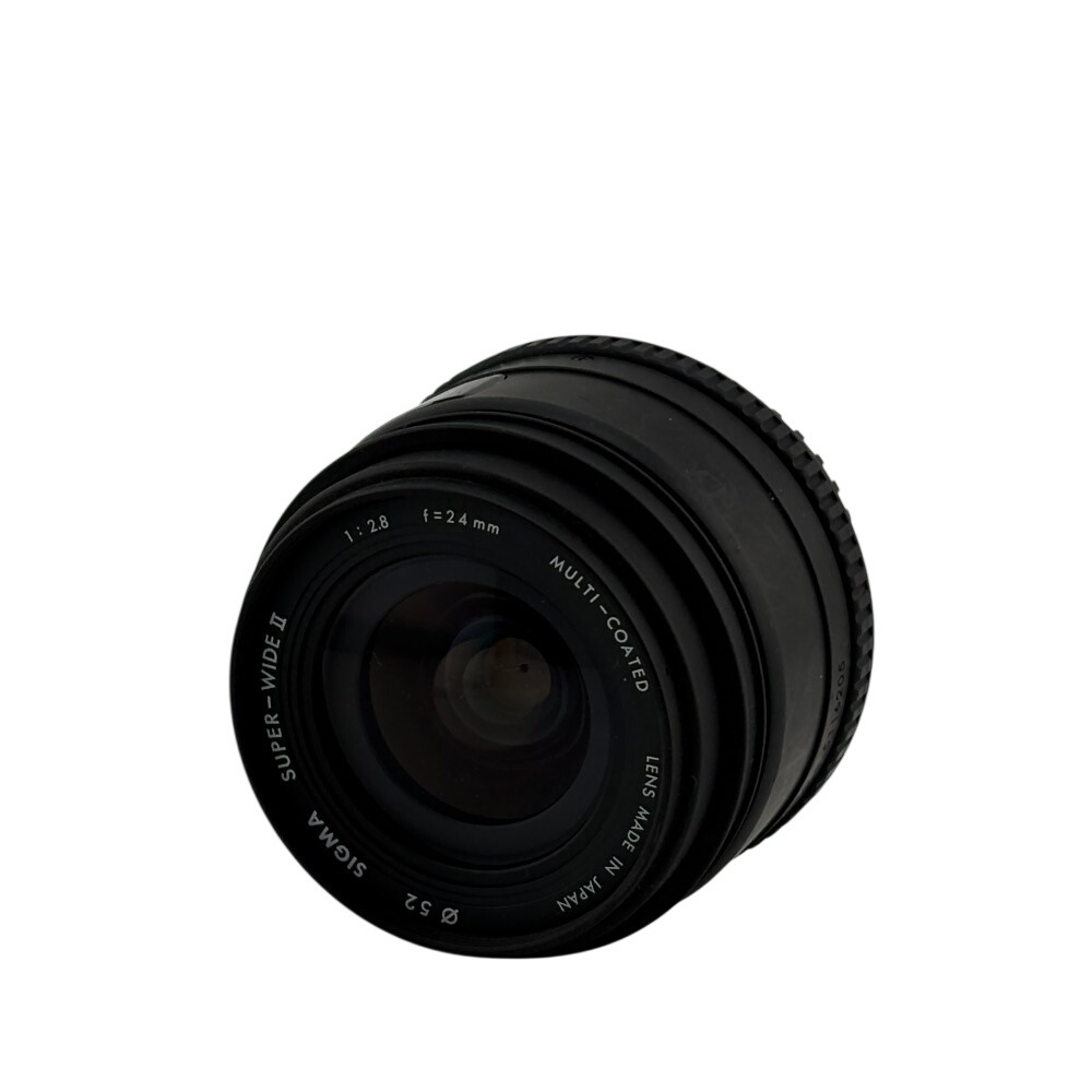 SUPER-WIDE II 24mm F2.8 MULTI-COATED プラスチック カメラ ブラック ユニセックス