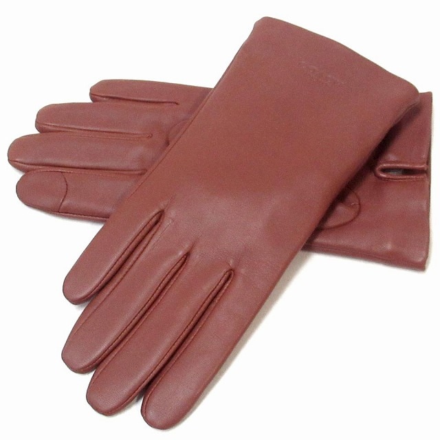 コーチ 手袋 COACH アウトレット レザー テック グローブ 手袋 レディース CV864 SAD