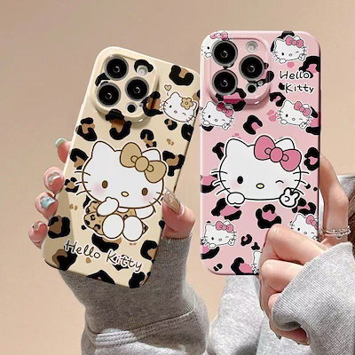 Qoo10] iphoneケース ハローキティ ヒョウ