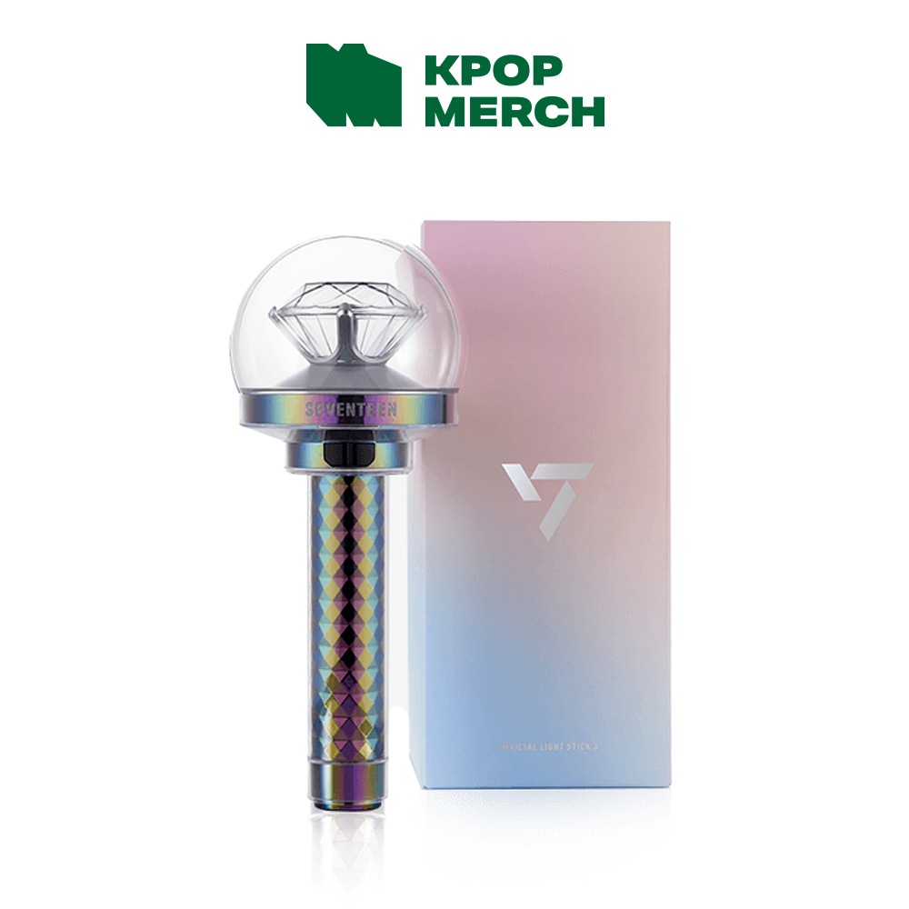 【自社特典提供】Seventeen Official Lightstick ver3 ペンライト / SVT / 2025 CARAT LAND / HOLIDAY / FANMEETING