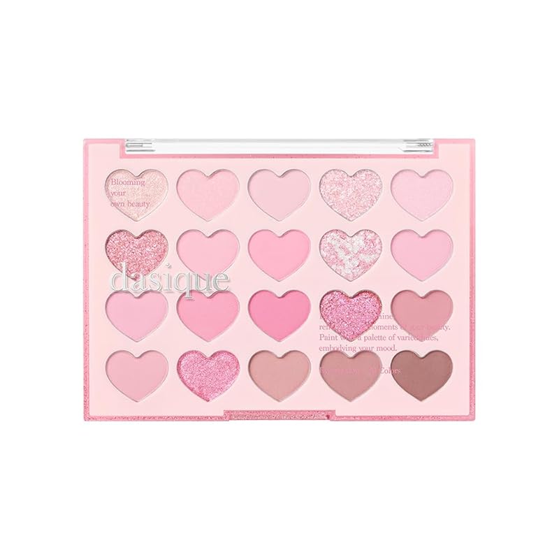 デイジーク Mood Shadow Palette ムードシャドウパレット 20色パレット/アイシャドウパレット (#07 Love Heart)