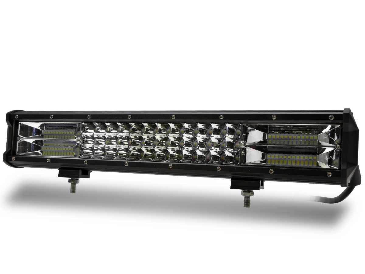 LED ライトバー 作業灯 45cm 252W TRI-ROW ハイパーコンボ 18インチ 12600lm 12V 24V 防水IP67 P-522 7,550円