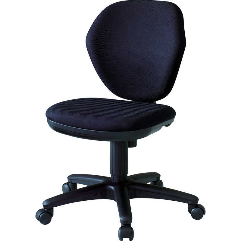 トラスコ中山　オフィスチェア 黒　T-10-BK