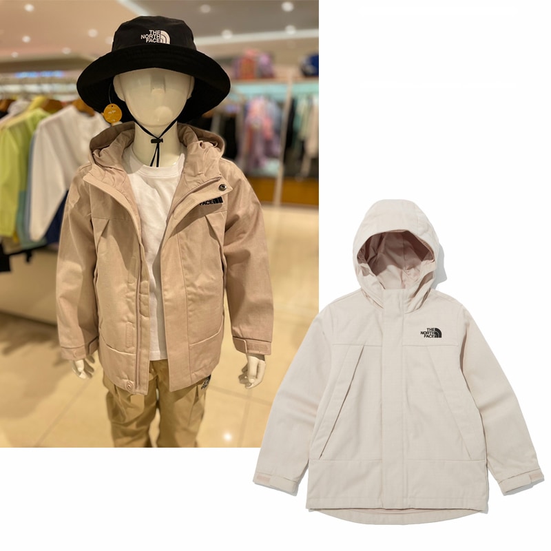 KS FIRE SHIELD JACKET NJ3BP03S マウンテン マウンテンパーカー ウィンドブレーカー キッズ ジュニア 男の子 女の子 フード 防寒 耐熱 アウトドア キャンプ 人気