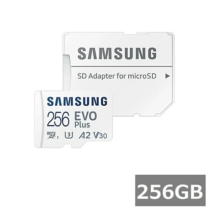 サムスン マイクロSD MicroSDXC MB-MC256SA/KR EVO Plus 256GB アダプター付 Samsung マイクロSDXCカード microSDカード Class10