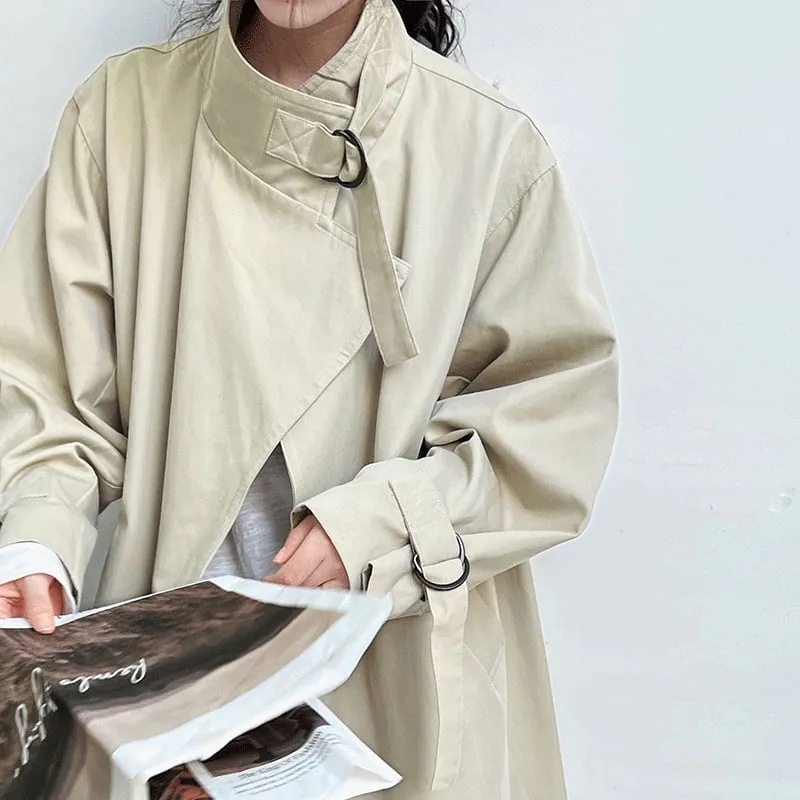 トレンチコート レディース トレンチコートロング ロングトレンチコート レディーストレンチコート 春 秋 冬 ホワイト ブラック シンプル クラシカル