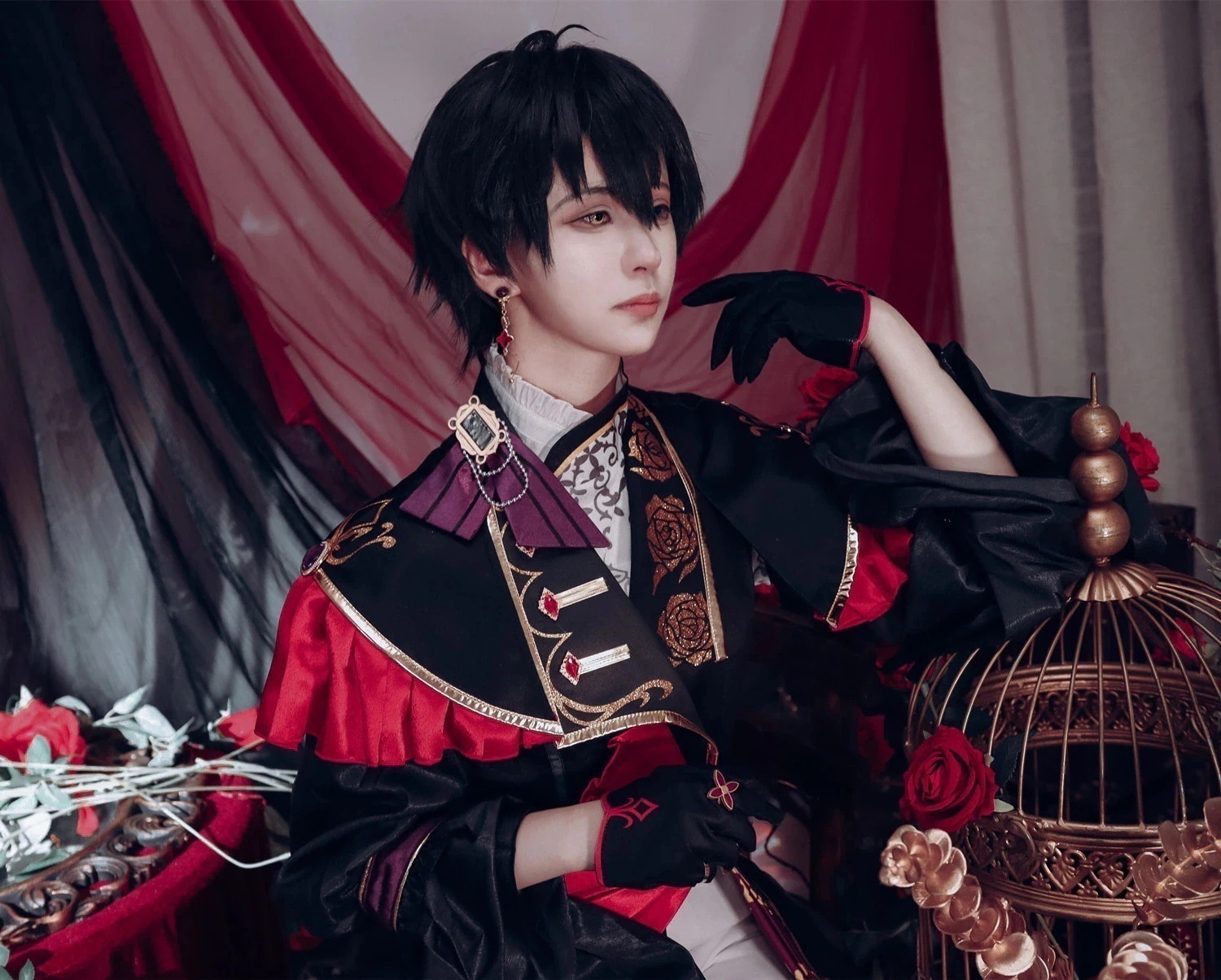 ハロウィン 学園祭 文化祭 コスチューム コスプレ衣装 斎宮宗 影片みか Acanthe Valkyrie あんさんぶるスターズ スーツ ハロウィン 2024年新作入荷コスプレ 12,070円