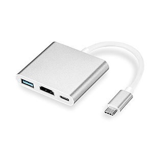 Type-c to HDMI USB3.0 Type-Cハブ 変換3in1 Type-C to HD