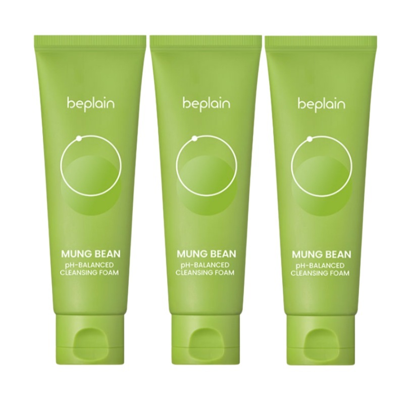 【3本セット】 緑豆 弱酸性 クレンジングフォーム 80ml×3 敏感肌向け
