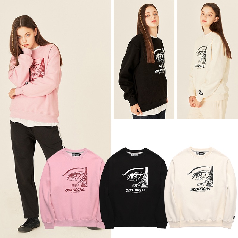 ODD 正規品 Face MTM T-shirt sweatshirt 男女兼用 3色