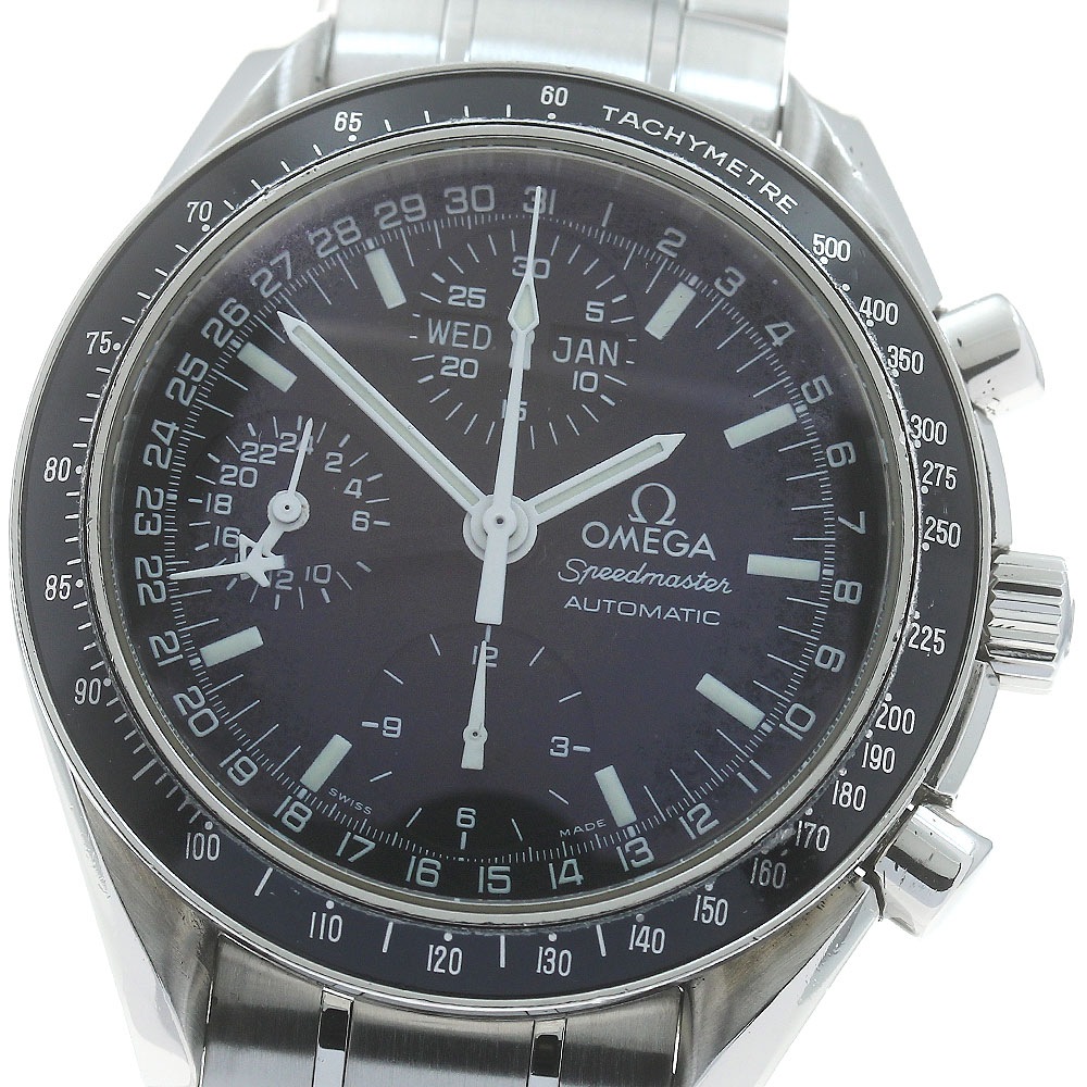 オメガ OMEGA 3520.50 スピードマスター マーク40 コスモス クロノグラフ 自動巻き メンズ 保証書付き_876072【中古】