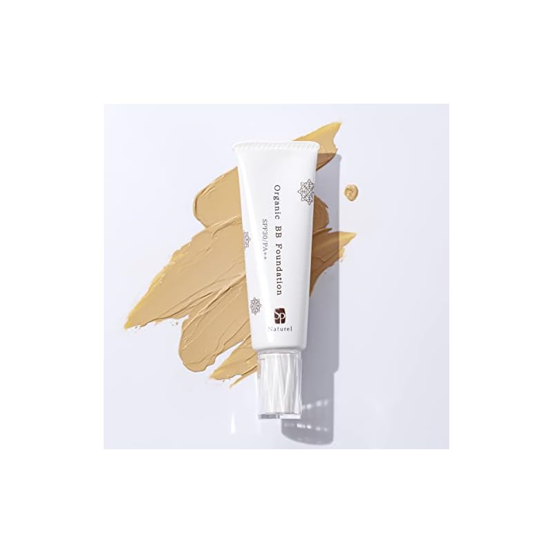 オーガニックBBファンデーション ナチュラル 35g SPF30 PA++ 下地不要 毛穴レス ノンケミカル