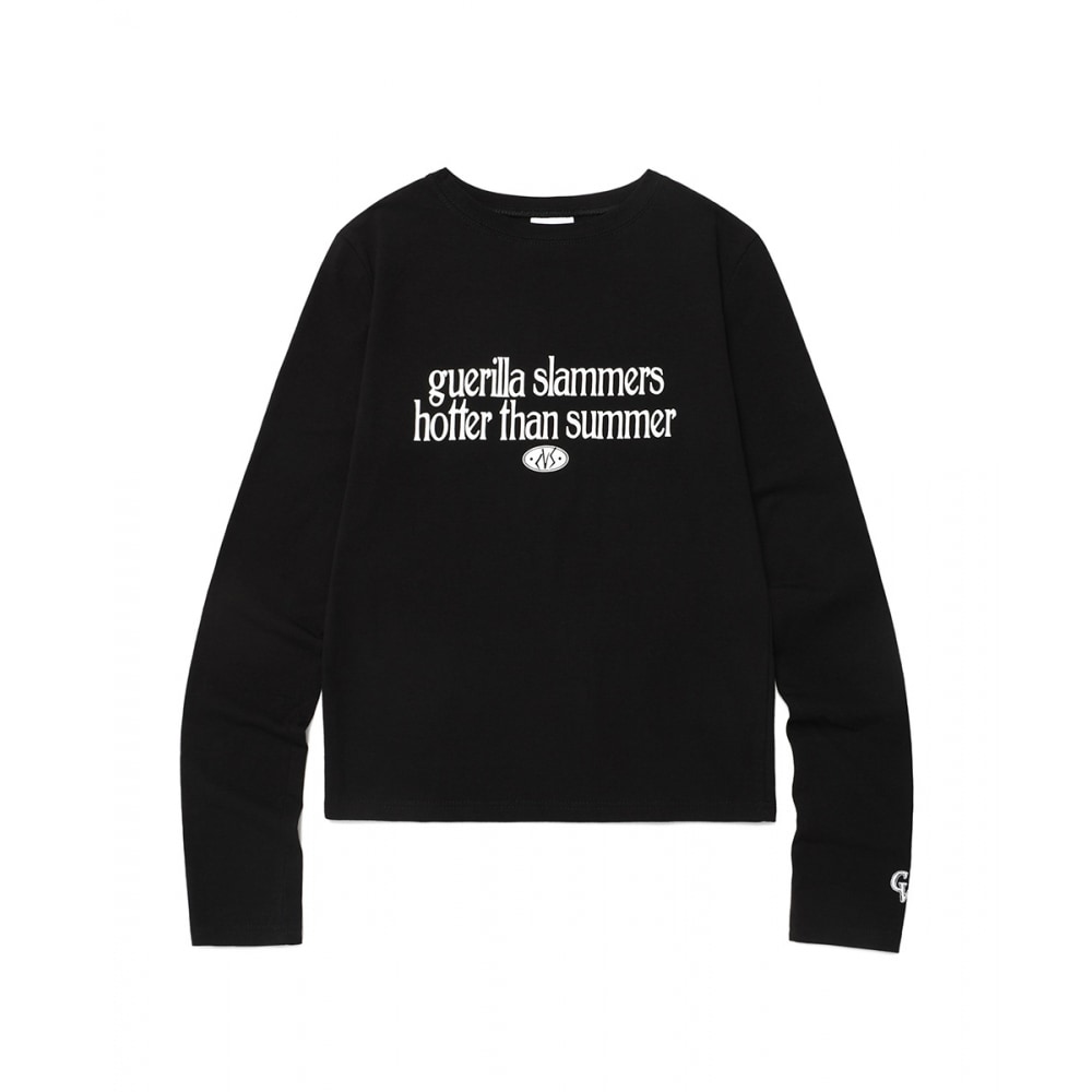 キャビッシュ W スラマー LS Tシャツブラック (CV2DFFT552A)