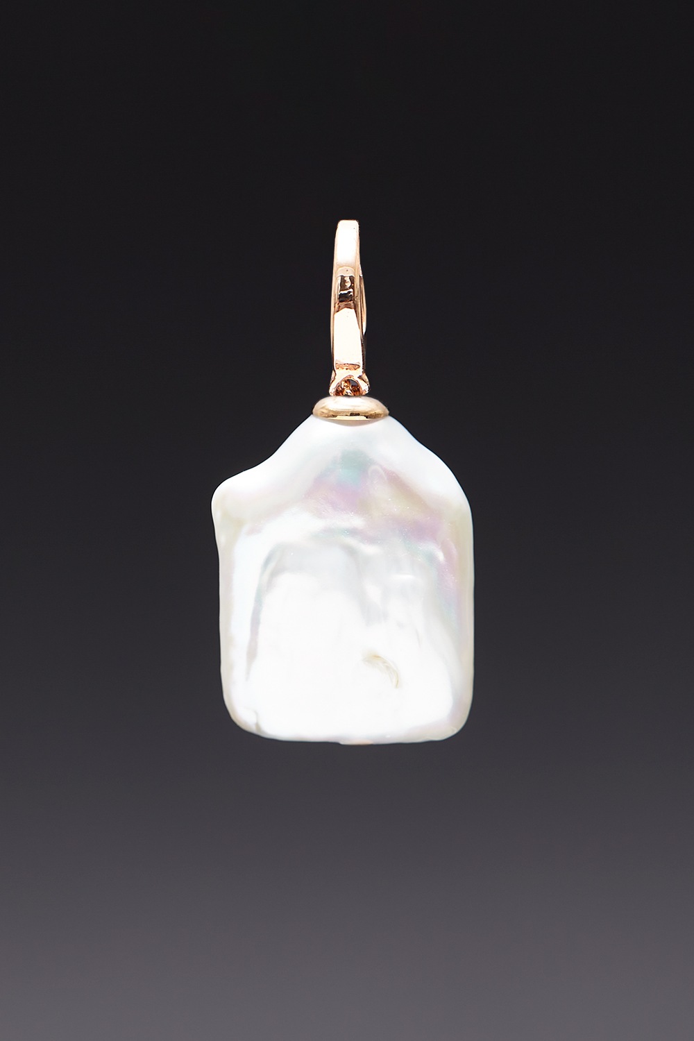 [HAZINA] Square Baroque Pearl Pendant 17,630円