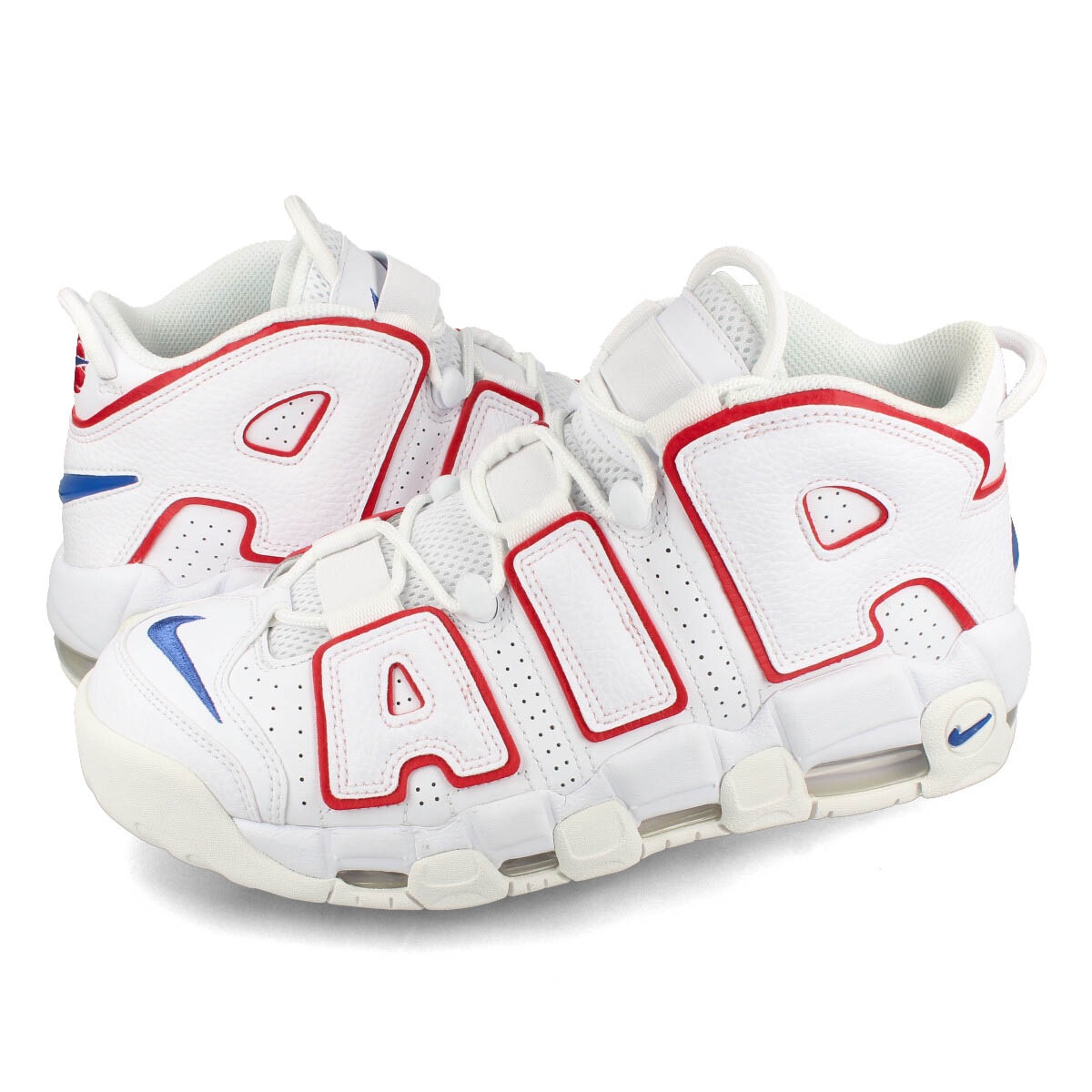 NIKEAIR MORE UPTEMPO ’96 WHITE/GAME ROYAL/UNIVERSITY RED 【USA HOOPS】