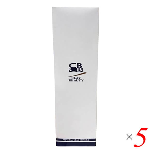 クレイビューティー ミネラルクレイモイスト ラージ 500ml 5本セット 日本直販総本社