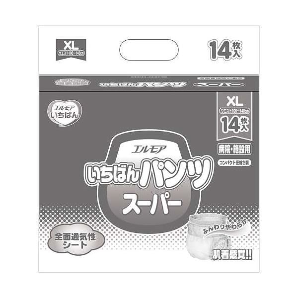カミ商事 いちばんパンツスーパーXL14枚x6P 12,961円