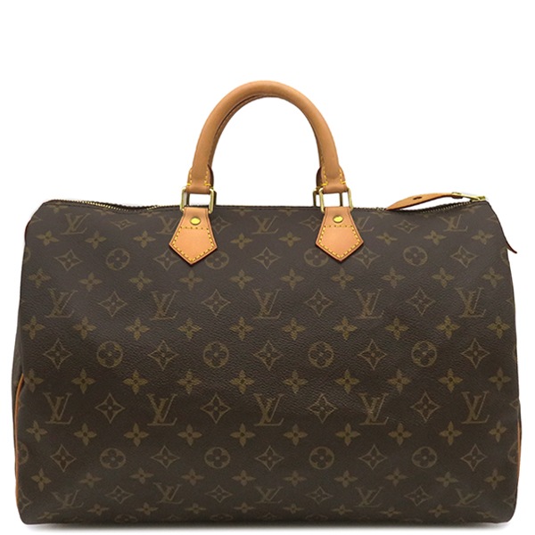 ルイヴィトン LOUIS VUITTON ハンドバッグ スピーディ40 モノグラムキャンバス モノグラム 茶 ボストンバッグ 鍵・パドロックの欠品 M41522 MB0091【中古】